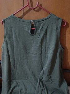 Olive Green Top