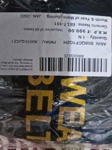 Sweat Belt