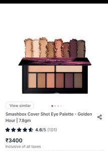 new Smashbox eyeshadow palette