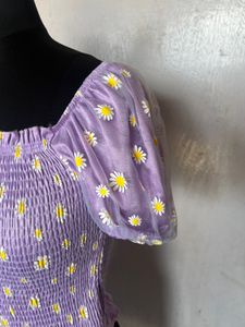 Daisy Off-the-Shoulder Top