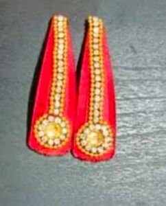 Silk Thread Hand Made Hair Tic Tac Clip