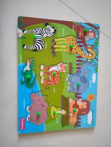 BABYHUG Wooden Puzzle For Toddlers