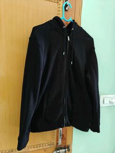 H&amp;M Black Zip-Up Hoodie