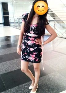 Beautiful Western Party Wear Black Dress