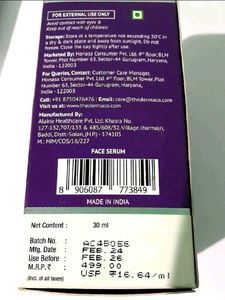 The Derma Co. Face Serum