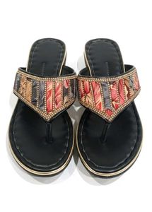 Stylish Wedge Thong Sandals