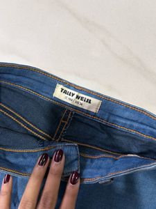 Blue Denim Shorts