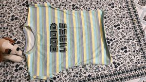 Cute multi-color Good Vibes Top