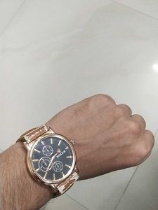 Rolex Brown Men Watch