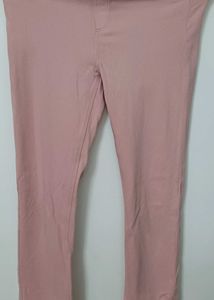 Pink Casual Pants