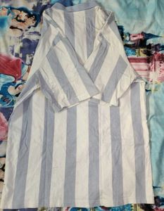 Striped Long Sleeve Polo Shirt | Bewakoof Original