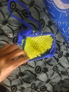 crochet hand bags