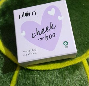 Plum Cheek A Boo Matte Blush (New)