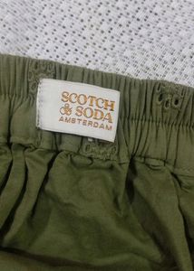 Mehndi Colour Mini Skirt