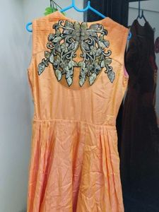 Embroidered Ethnic Gown For Party Wear 💃