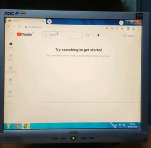 AOC LCD Monitors In Good Working Condition
