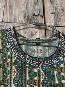Boho Print Midi Dress