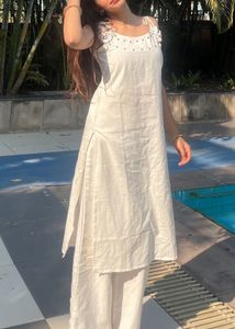 Elegant White Kurta