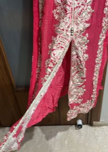 Full Embroidery Suit with Dupatta and Plazo