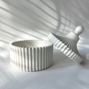 Crystal Jar With Lid