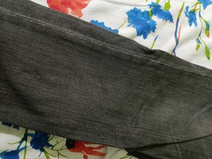 Gray Denim Jeans