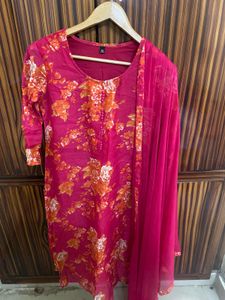 Floral Print Kurta set