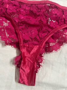 Pink Lace Panties
