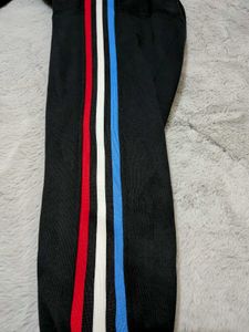 ❤️Adidas striped tri color Cropped Hoodie