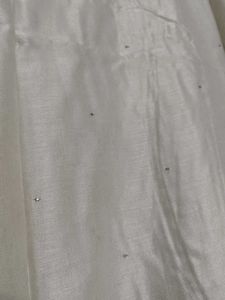 Fabindia Women Off-white Cotton Silk Kurta