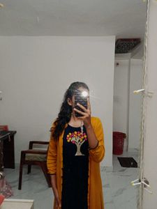 Pretty Mustard Yellow Dress