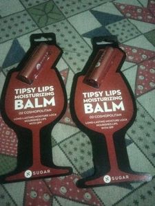 Pack of 2 SUGAR Tipsy Lips Balm
