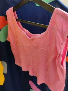 Cute Crop Top Set