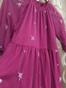 Zudio Pink Kids Dress