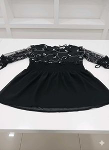 Chic Black Mini Dress kids