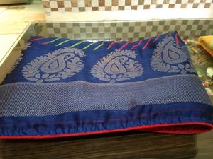 Navy Blue Saree