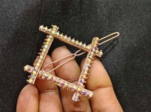 Sparkling Hair Clip Combo