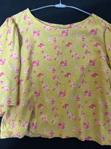 flower printed top