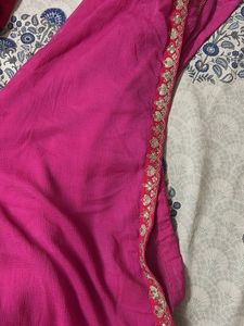 Elegant Pink Embroidered Kurta Set
