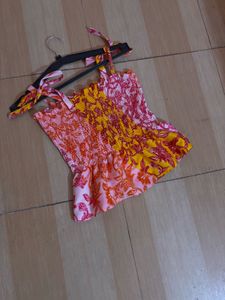 Multicolour Cute Top For Women