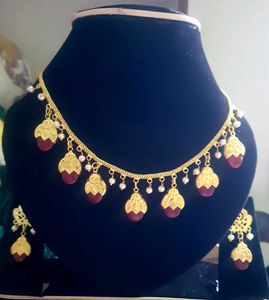 Premium Quality Punjabi Necklace Set Authentic
