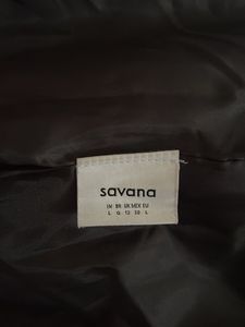Savana Black Puffer Jacket