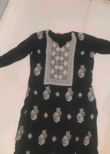 Elegant Black Kurta SIZE S/M