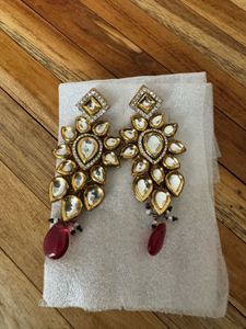 Polki Earring Set (not Real )