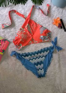 Very Beautiful Halter Neck Pretty Bikini Set 👙