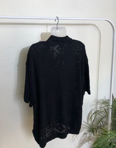 H&amp;M New Black Knitted T-Shirt(Women’s)