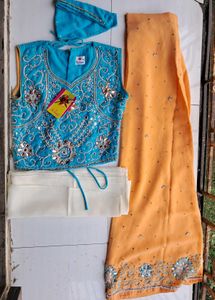 Multicoloured Lehenga Choli