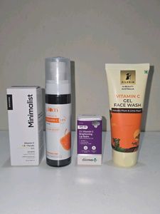 a Complete Vitamin C skincare Kit Unopened & unuse
