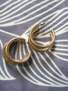 Gold Hoop Earrings