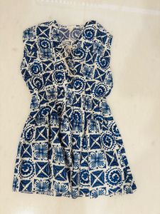 BLUE MINI DRESS 👗