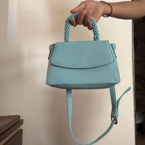 Light Blue Colour Sling / Hand Bag